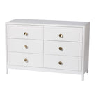 Little Seeds Briar Collection 6-drawer nursery dresser, hero shot on a clean white background.