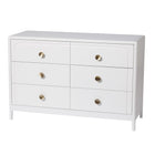 Little Seeds Briar Collection 6-drawer nursery dresser, hero shot on a clean white background.