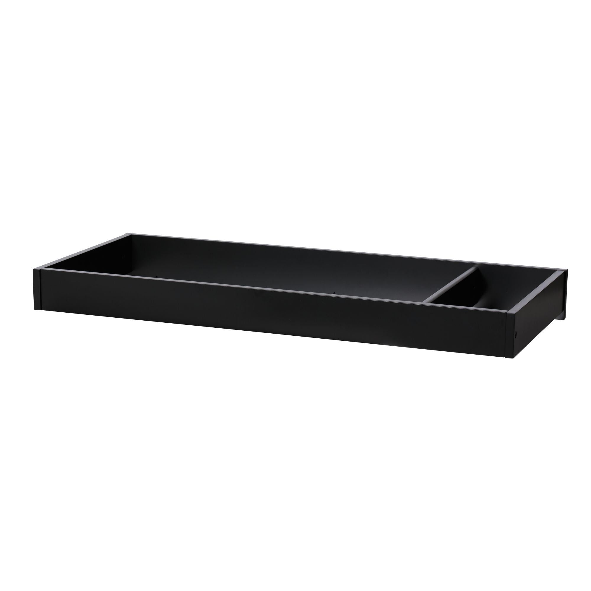 Little Seeds Pala Collection double dresser topper in black, hero shot on a clean background.